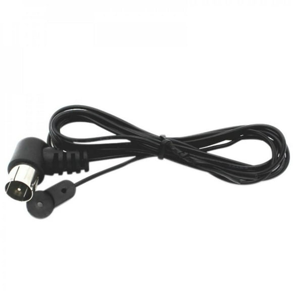 Wisremt Indoor FM Dipole Antenna 75 Ohm PAL Connector Radio Stereo for Home Theater Receiver AM/FM Antennas Black