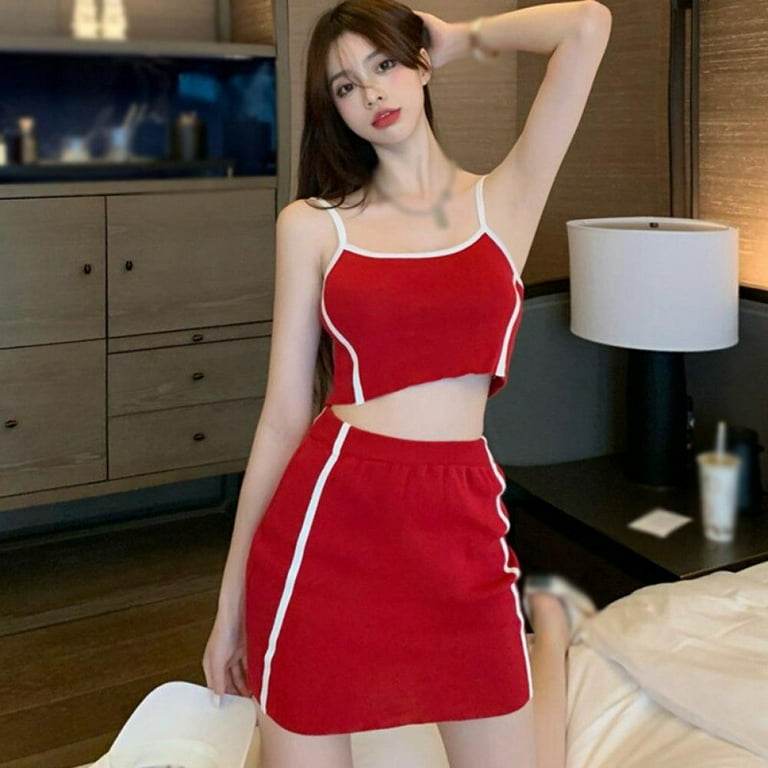 Korean style casual fashion sports suit women's summer short