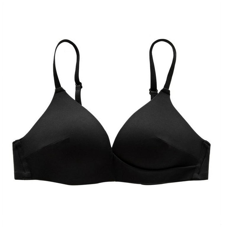 Wisremt Thin Smooth Bras For Women Solid Triangle Cup Lingerie