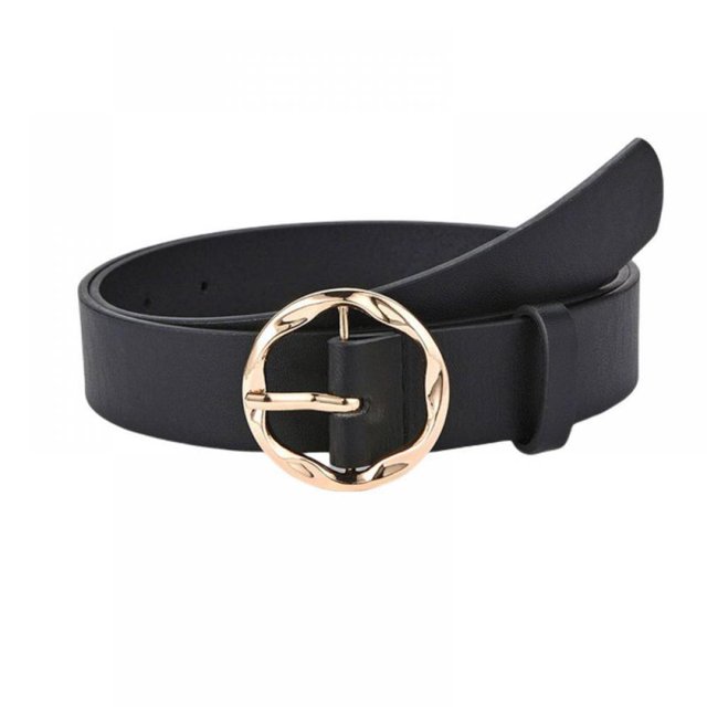 Wisremt Women Leather Belt for Jeans Pants Plus Size Western Design