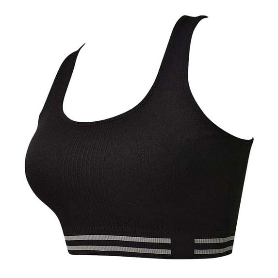 Wisremt Women Sport Bra Quick Drying Fitness Padded Stretch Running Yoga Bra