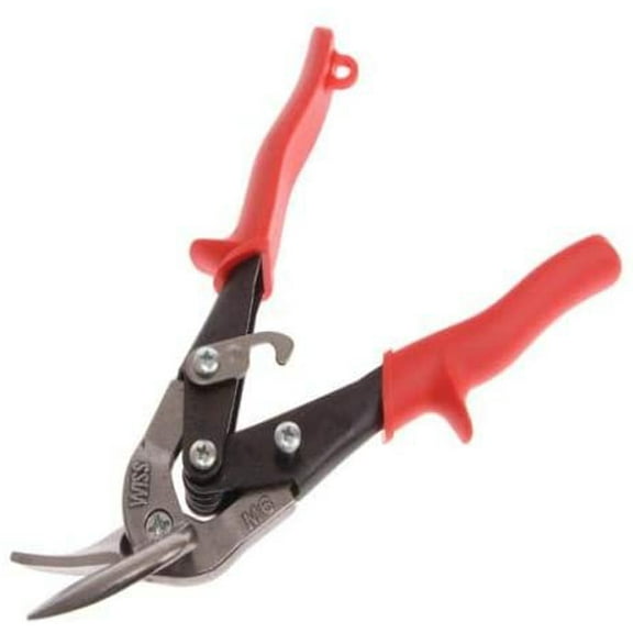 Wiss Tin Snip M6R - Adjustable - 9-1/4", Red