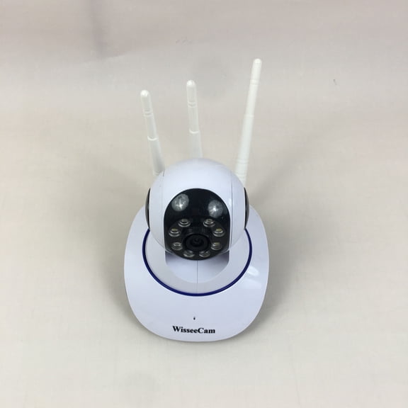 WisseeCam Security surveillance robots, Wireless Indoor Surveillance Robot Camera with Night Vision Two-Way Audio
