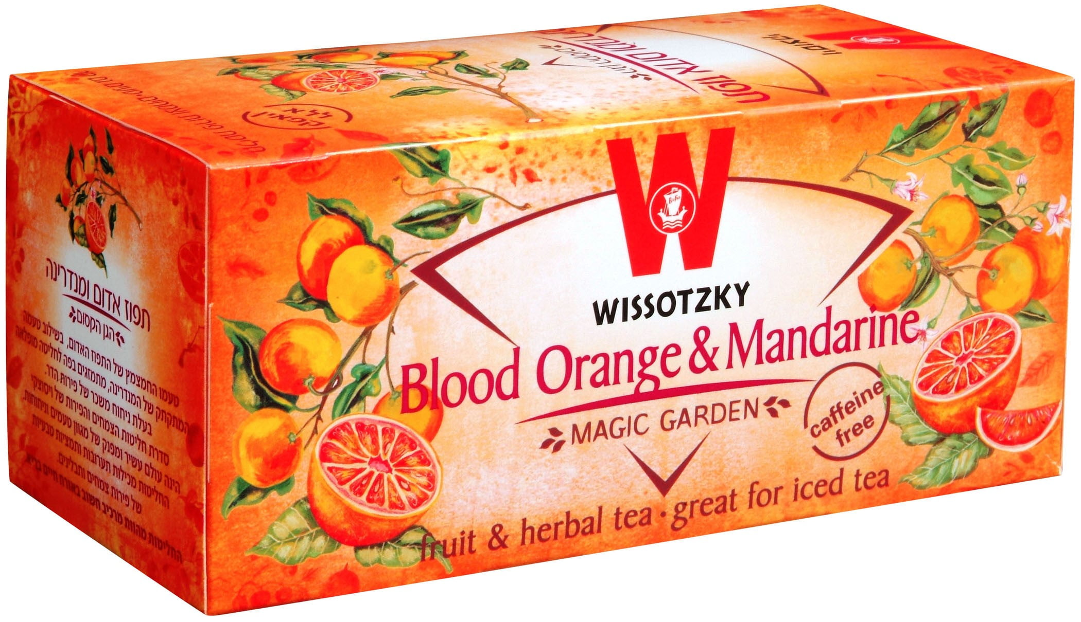 Find Your Perfect Wissotzky Herbal Tea, Blood Orange & Mandarin, 1.06