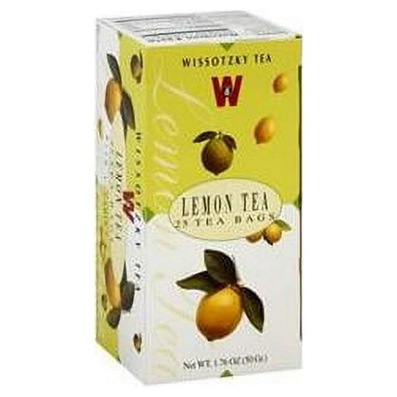 Wissotzky Tea Kosher Lemon Tea - 25 Tea Bags