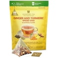 Wissotzky Tea Ginger Turmeric Spiced Chai Tea (50 Pyramid Tea Bags