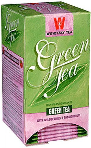 Wissotzky Tea Kosher Green Tea with Wildberries & Passionfruit ...