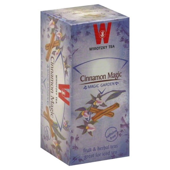 Wissotzky Tea Kosher Herbal Cinnamon Magic Caffeine Free - 20 Tea Bags