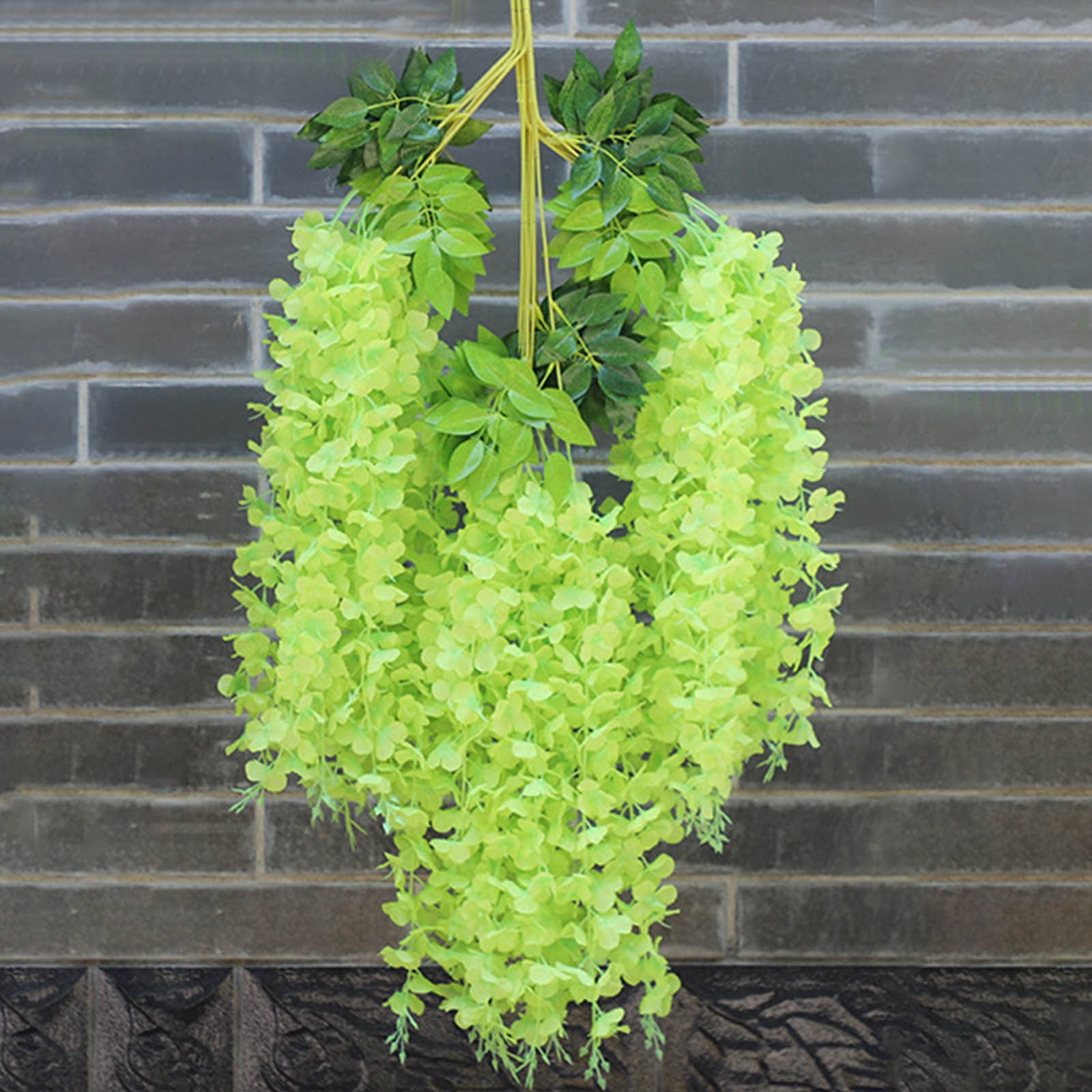 Artificial Flower String Wisteria Flower Vines Garland, Artificial Flower Strings, Fake Hanging ...