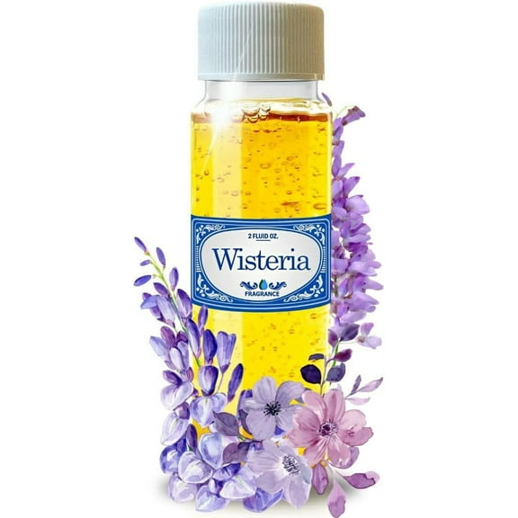 Wisteria Single Bottle 2.0 fl oz Rainbow Vacuums Fragrance, Hyla, Sirena, Diffusers, Aromatherapy, Rainmate, Concentrated Fragrance