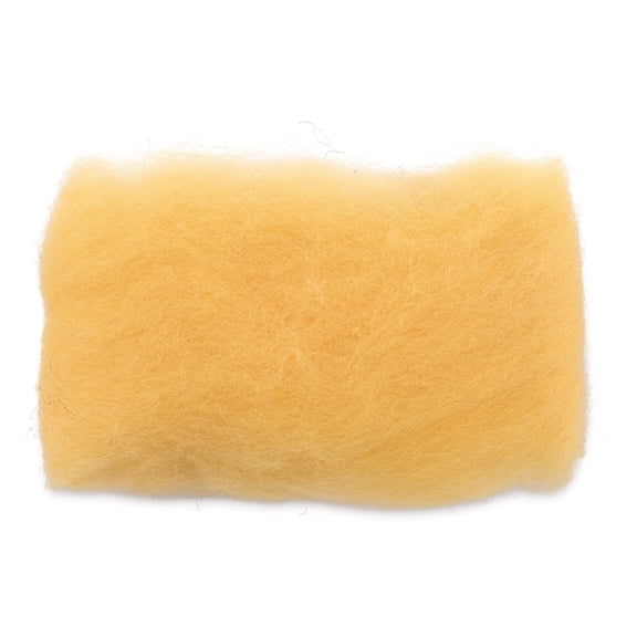 Wool Roving 12" .22oz-Honey