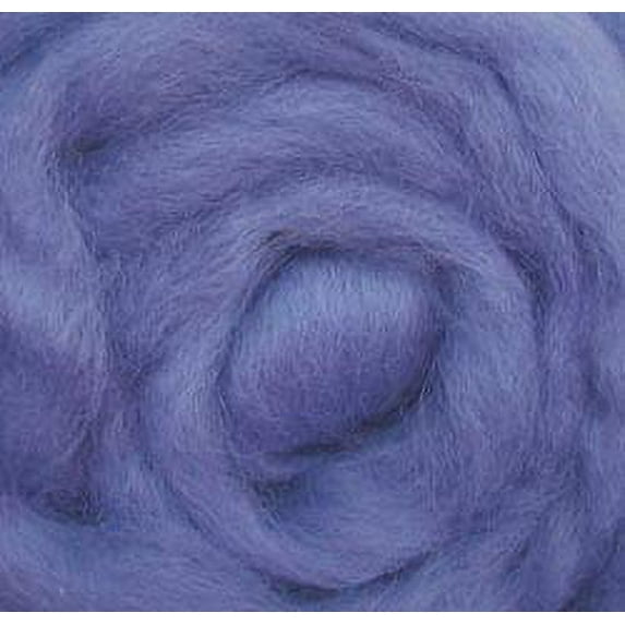 Wistyria Editions Wool Roving 14" -Sky Blue