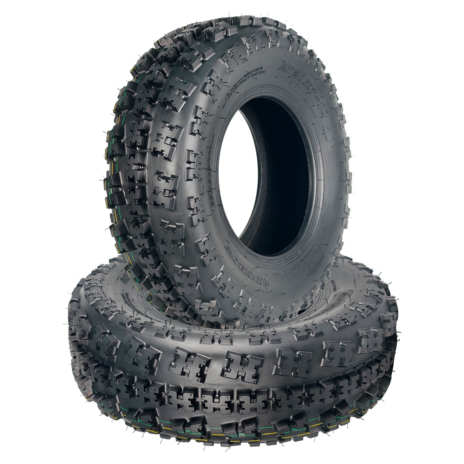 Wisykoke 2 Pack 21x7-10 ATV UTV Tires 21x7x10 6PR All-Terrain Mud Tires ...