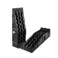 thumbnail image 1 of Wisykoke 2 Pack Low Profile Car Service Ramps, Portable Auto Ramps for Oil Change, Vehicle Maintenance, 8.6" Lift Height, 17° Incline, Anti-Slip Base, Stackable with Handles, 15000lbs GVW Capacity, 1 of 7