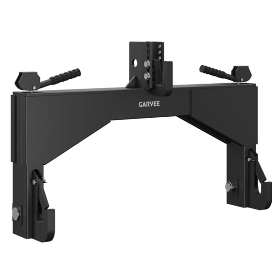 Wisykoke 3 Point Quick Hitch for Cat 2, 4000lbs Quick Hitch for Category 2 with 2" Receivers, 5 Level Adjustable Bolt, Compatible with Cat 2 Implements