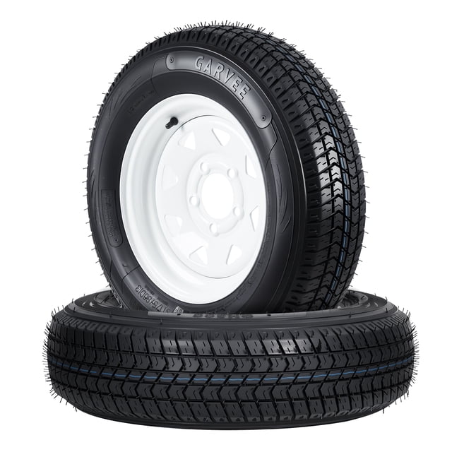 White Loading Image Wisykoke Trailer Tires On Rim ST175/80D13 175/80/13 175/80-13, Load ...