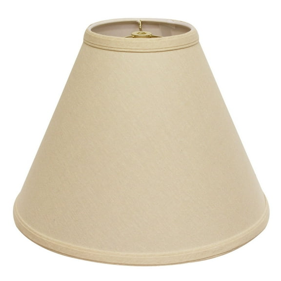 Witaxima Hardback Linen Lamp Shade with Washer Fitter, 15x15x10 in, Beige