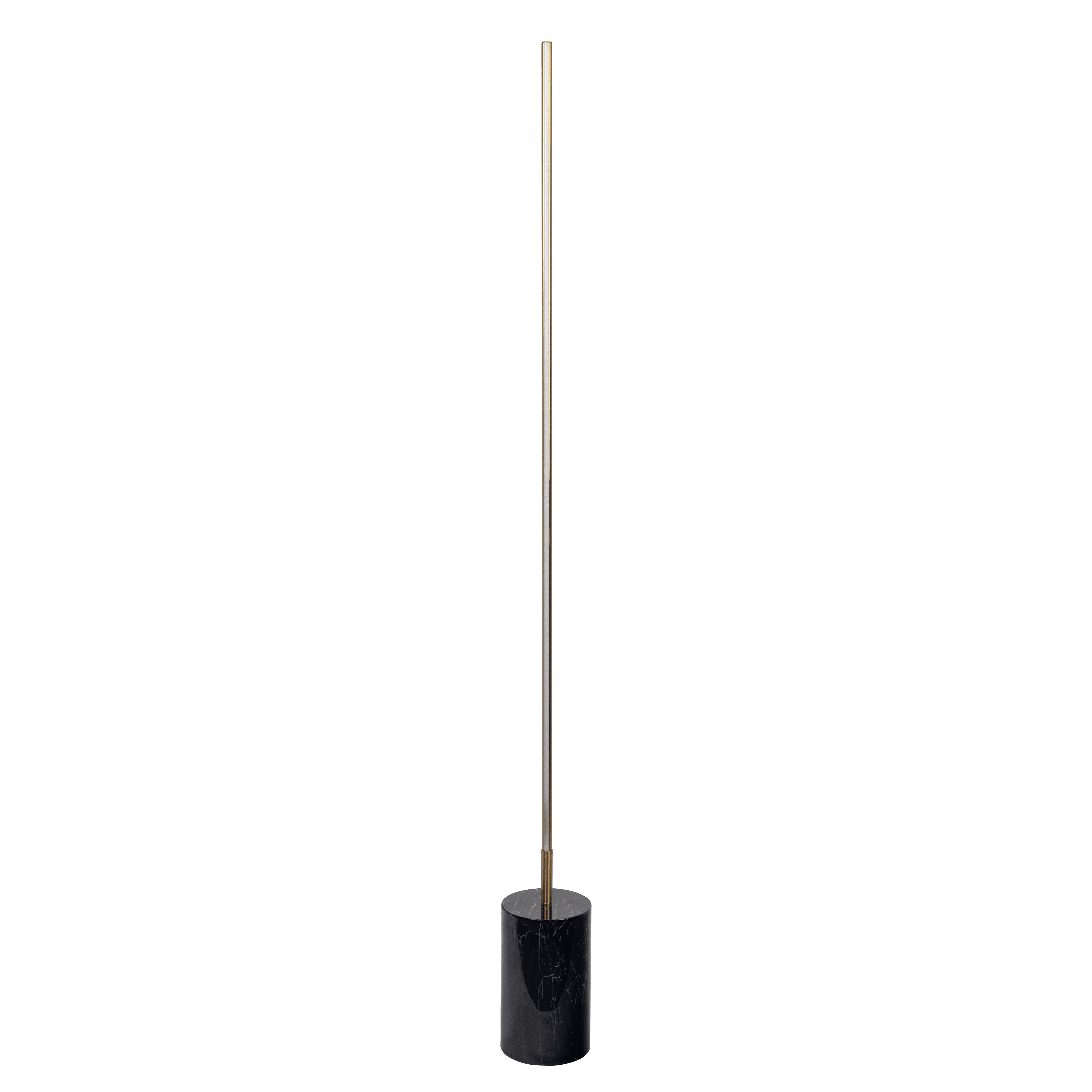 Witaxima Prism Brassed Gold LED Floor Lamp with On/Off Switch, 64in ...