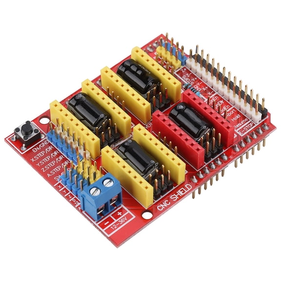 Witbot CNC Shield Expansion Board, DRV8825 Stepper Motor Driver and Heat Sink Kit for Arduino V3