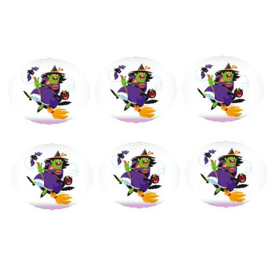Witch 12 - 2 inch Cupcake Edible Frosting Photos