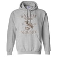 thumbnail image 1 of Witch Academy Hoodie Sweatshirt Unisex 4X-Large Grey, 1 of 5
