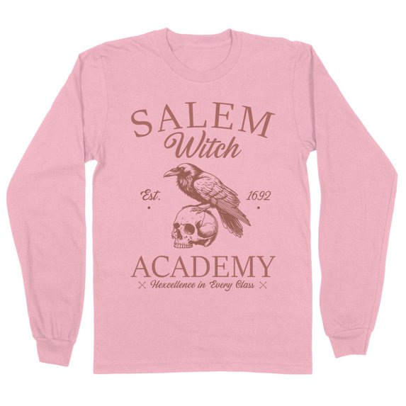 Witch Academy Long Sleeve Shirt Unisex Medium Pink