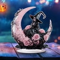 thumbnail image 1 of Witch Acrylic Centerpiece, 2D Gothic Tabletop Decor for Living Room, Horror Fan Collectible, Spooky Home Party Accent, Halloween Gift Idea, 1 of 6