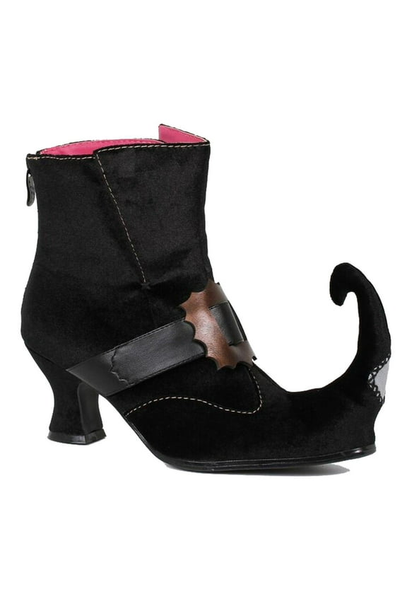 Witch Adult Black Boots 7