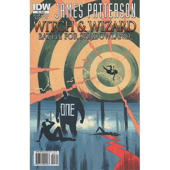 Witch And Wizard (James Patterson's ) #3 VF ; IDW Comic Book