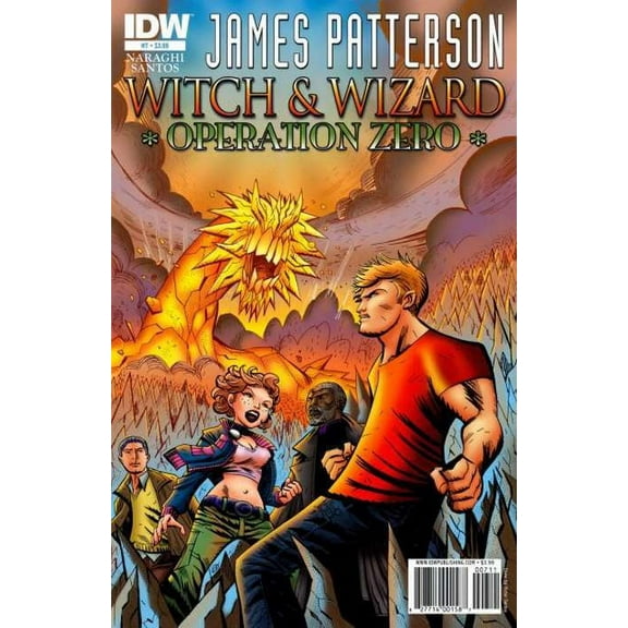 Witch And Wizard (James Patterson's ) #7 VF ; IDW Comic Book