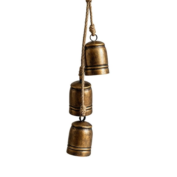 Witch Bells for Door Knob Protection Outdoor Bells Small Hanging Bells for for Home Blessing Magic Wreath Charm and Decorative Hanging Door Accessories