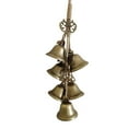 thumbnail image 1 of Witch Bells Protection Door Hangers Handmade Hanging Witch Bells Magic Wind Chimes for Home Door Doorknob Witchcraft Decorations, 1 of 5