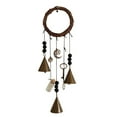 thumbnail image 1 of Witch Bells Protection Door Hangers Handmade Hanging Witch Bells Magic Wind Chimes for Home Door Doorknob Witchcraft Decorations, 1 of 5