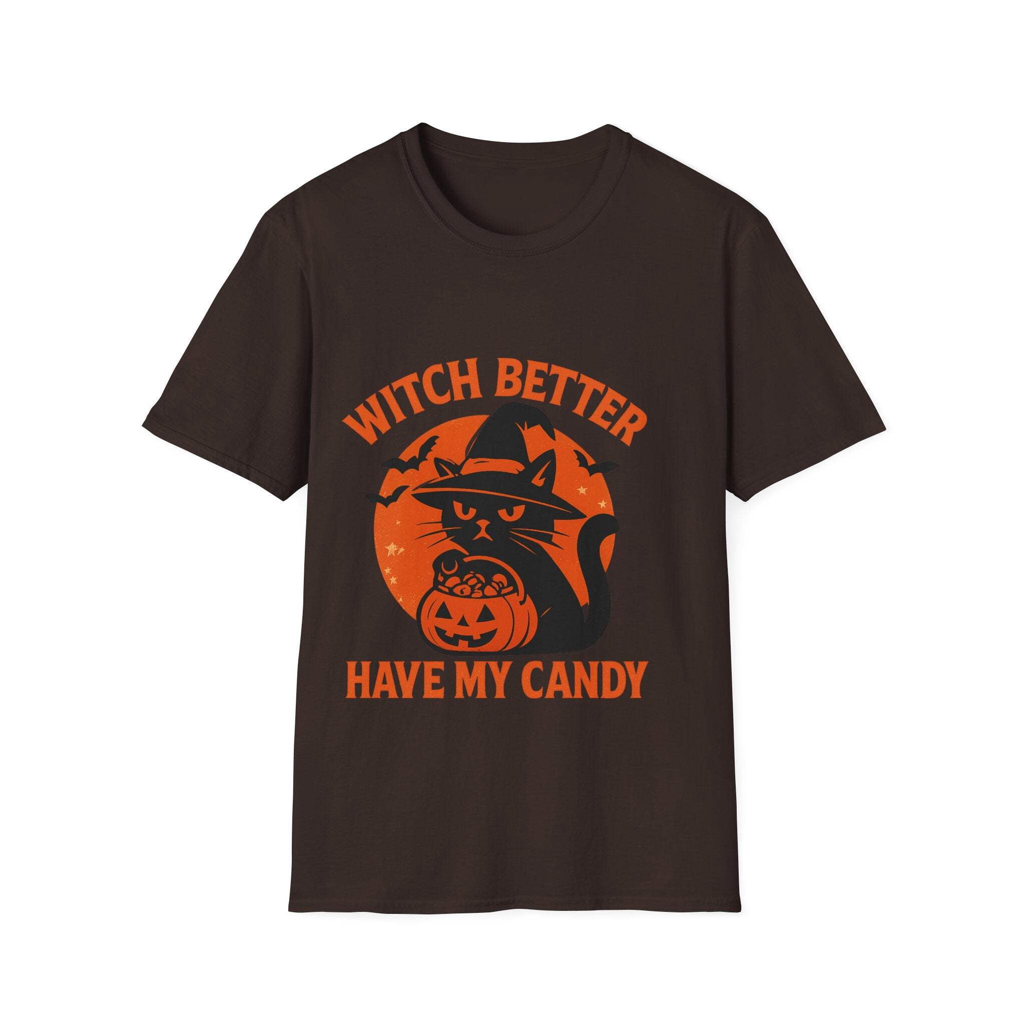 Witch Better Have My Candy Cat Halloween Shirt - Walmart.com