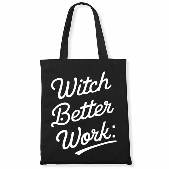 Witch Better Work. Halloween Rainbow Team Sixth Grade Squad Canvas Bag 1Pc