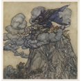 thumbnail image 1 of Witch Brews Storm Poster Print By Mary Evans Picture Libraryarthur Rackham (18 X 24), 1 of 3