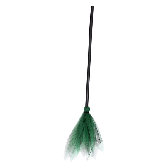 Witch Broom Accessory Detachable Flying Stick Prop for Halloween Costume Role Play Party Haunted House Decor, 35 Inch