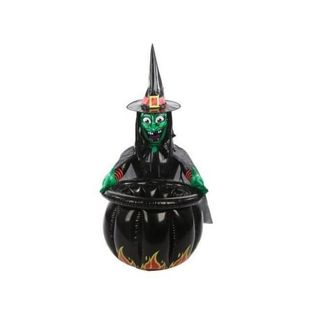 Witch Cauldron Cooler Halloween Decoration