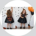 thumbnail image 1 of Witch Costume for Girls Tulle Dress Girl Evil Queen Costume Infant Halloween Costume 6-9 Months Infant Girls Halloween Dress, 1 of 9