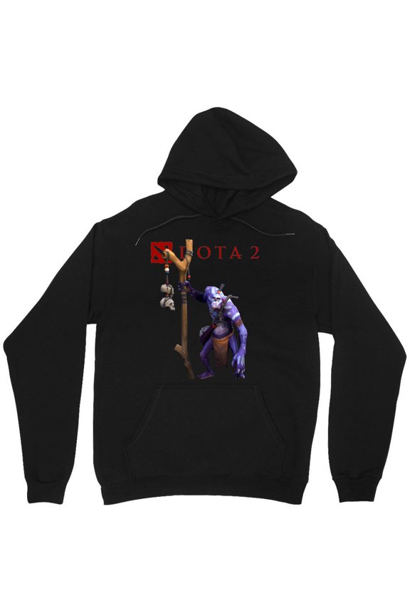 Witch Doctor Graphic Funny Halloween Holiday Creepy Season Simple Art Voodoo Shaman - Stocking Stuffer M9284 Unisex Hoodie, Up to Size 5XL