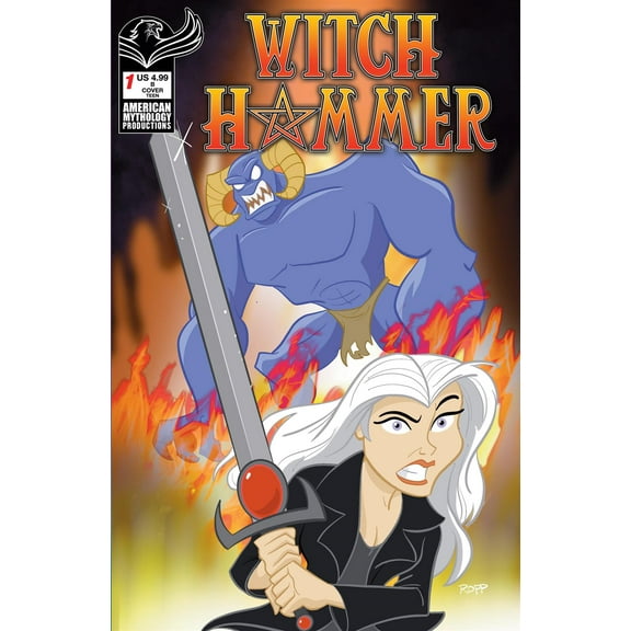 Witch Hammer #1 Cvr B Ropp Animated American Mythology Productions Comic Book