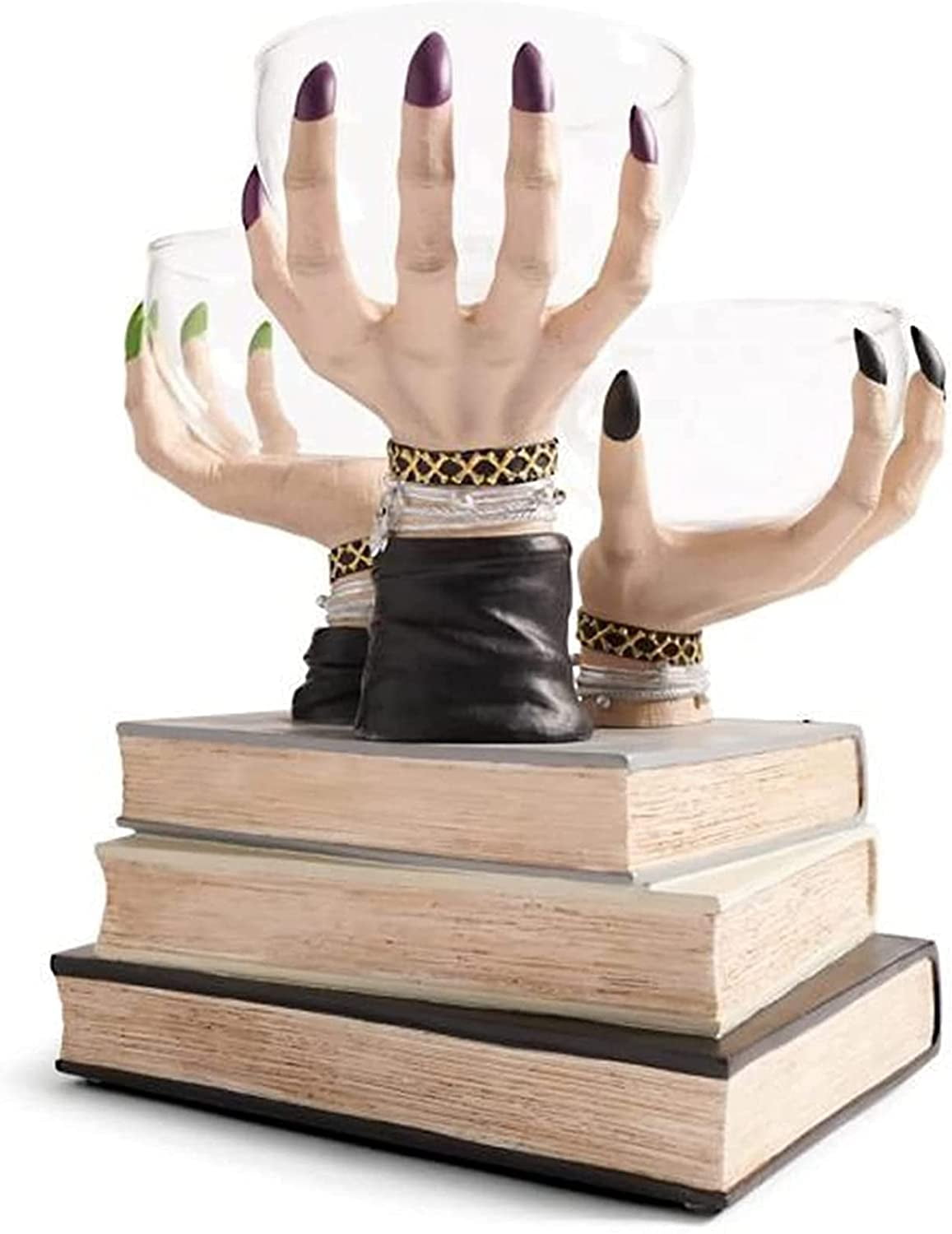 Witch Hands Snack Bowl Stand,Halloween Creative Snack Basket for