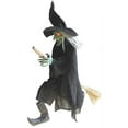 thumbnail image 1 of Witch Hanging On A Broom, 1 of 1