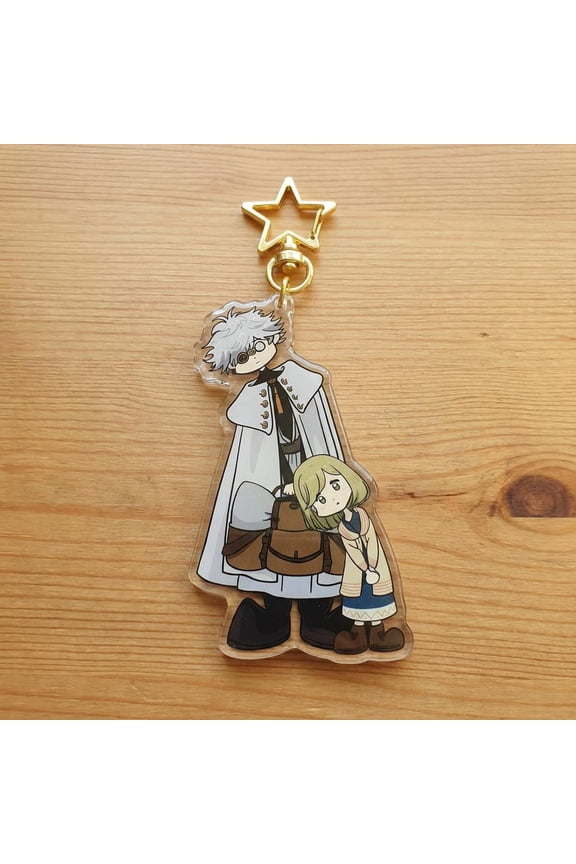 Witch Hat Atelier Acrylic Keychains, Chibi Qifrey Inspiration Design, Qifrey CoCo Charm
