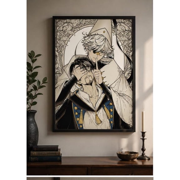 Witch Hat Atelier Anime Poster, Coco Qifrey Manga Wall Art, Fantasy Anime Print, Witchcore Room Decor Unframed Size 24''x36'' GooGate