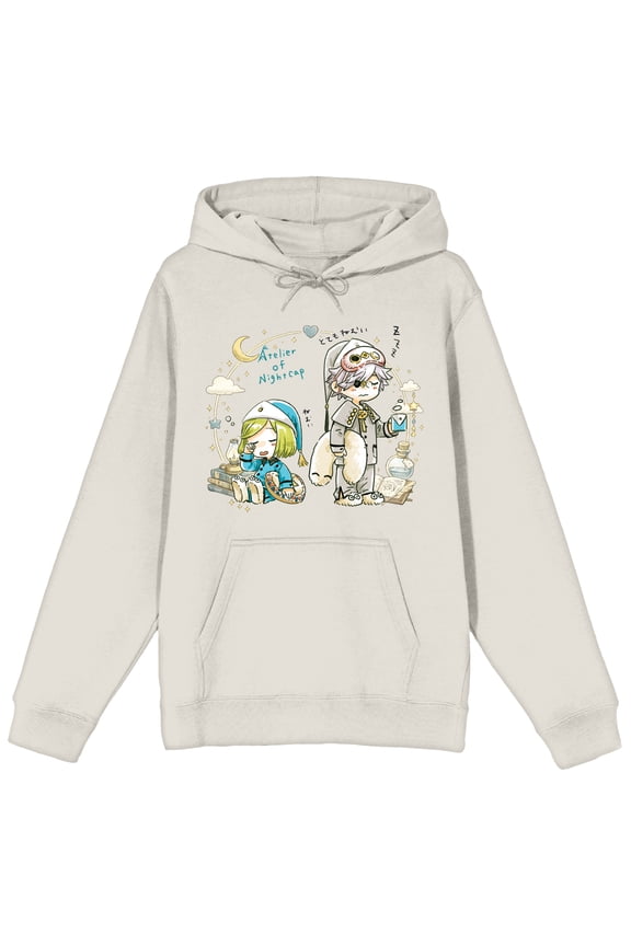 Witch Hat Atelier Coco Qifrey Nap Hooded Sweatshirt for Men-Small