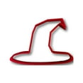 thumbnail image 1 of Witch Hat Cookie Cutter- Fast Shipping - Sharp Edges - Exceptional Quality, 1 of 4
