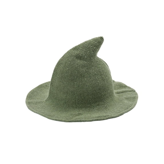 Witch Hat Creative Spire Design Solid Wide Brim Adult/Kids Hat