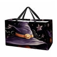 thumbnail image 1 of Witch Hat Large Capacity Collapsible Cube Organizer Tote Bag Storage Box Oxford Cloth Reusable Foldable Bucket with Handle, 1 of 7