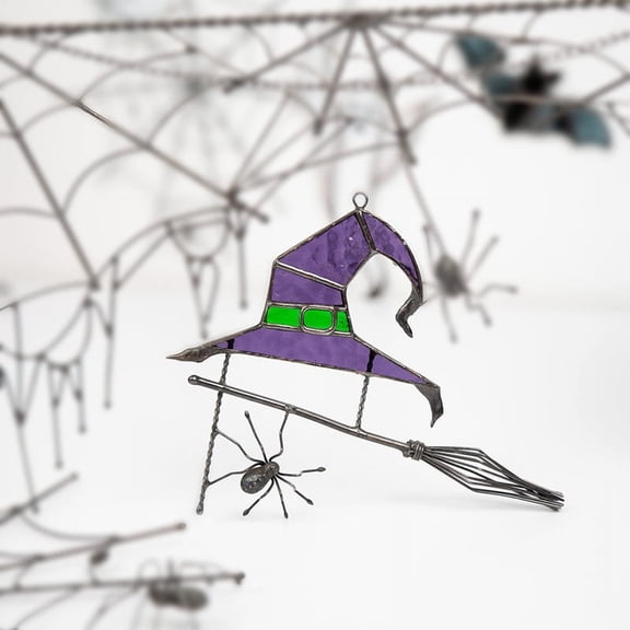 Witch Hat Window Hanging Halloween Decoration Halloween Gothic Decoration
